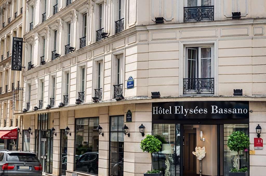 Hotel Elysées Bassano Párizs Kültér fotó